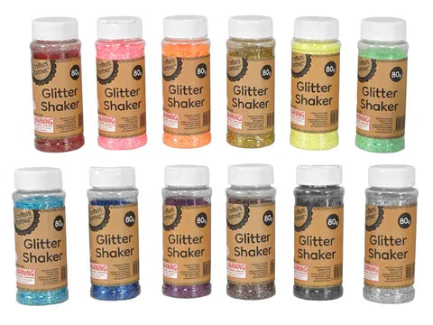 80GRAM GLITTER SHAKERS. CRAFT 214792