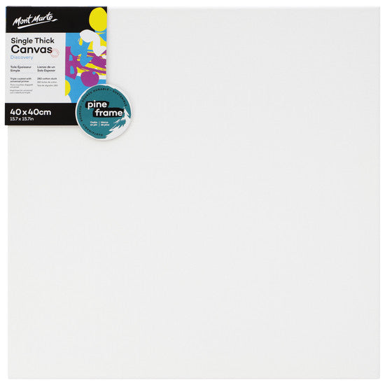 MM Discovery Canvas Single Thick 40x40cm. CDDS4040