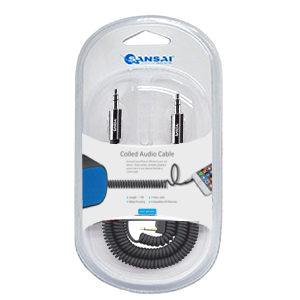 Coiled 3.5mm Audio Cable IPH-AV055