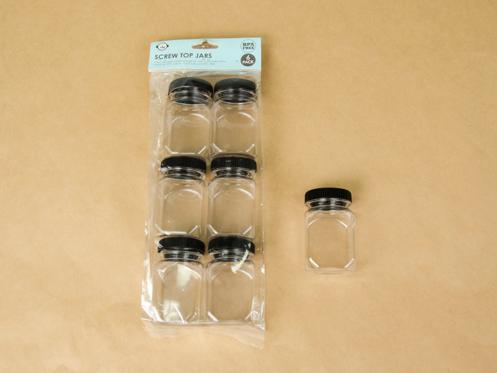SCREW TOP JARS 150ML JAR880