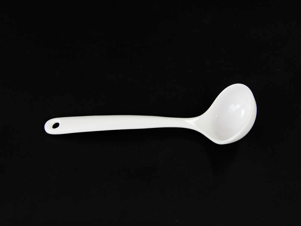 WHITE SOUP LADLE MEL110