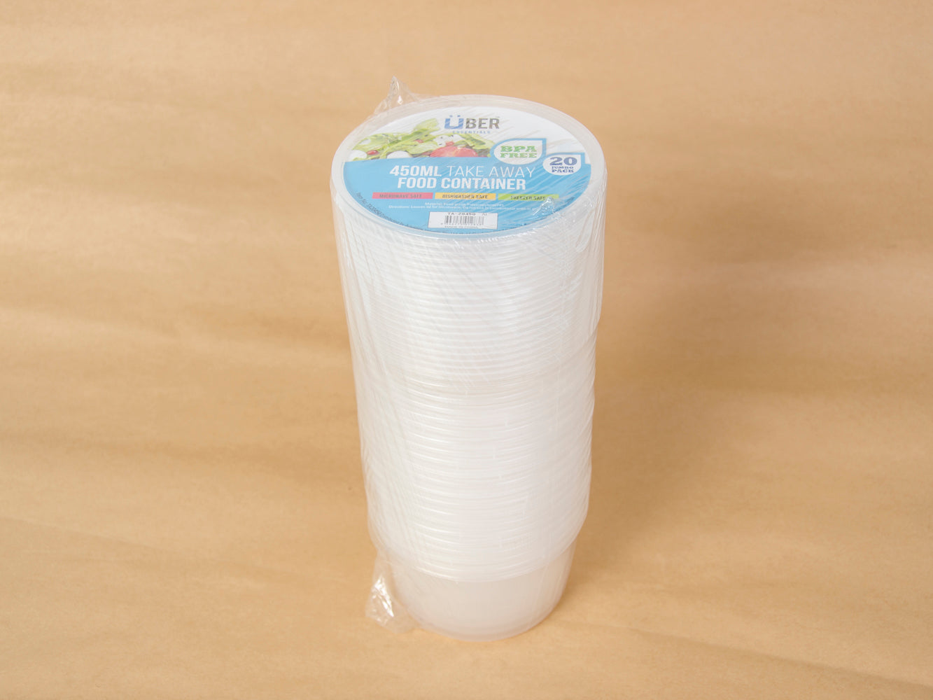 440ML CONTAINER P/20 DIS20450