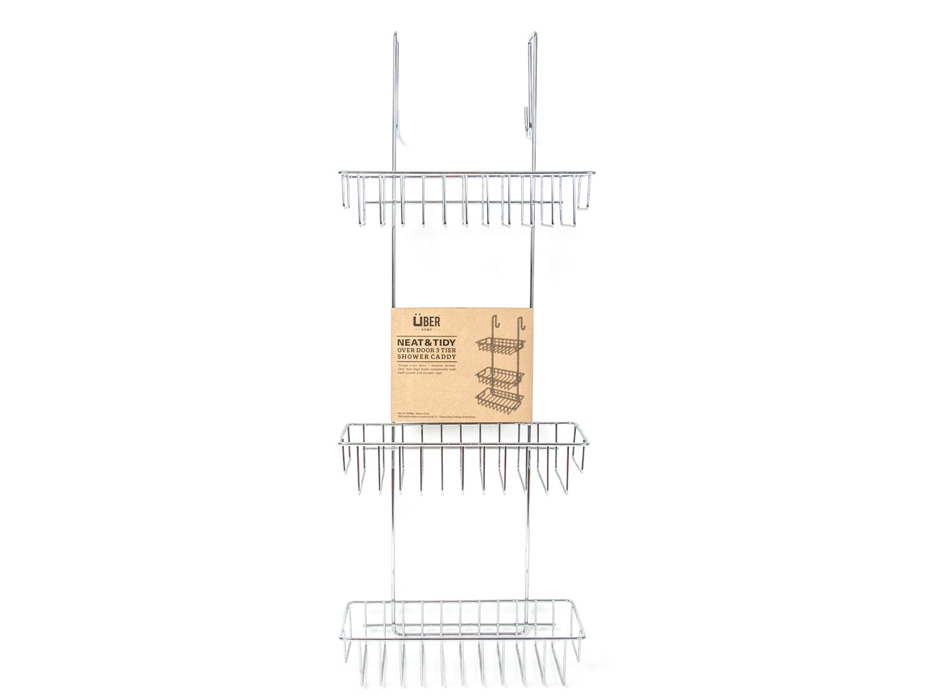 OVER DOOR 3 TIER SHOWER CADDY CRM066A