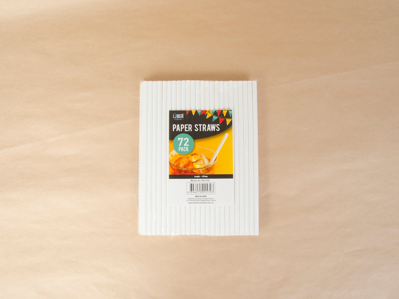 PAPER STRAW 197MM PAR1572.