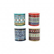 POT ROUND MIXED 10X10CMH   CP81677