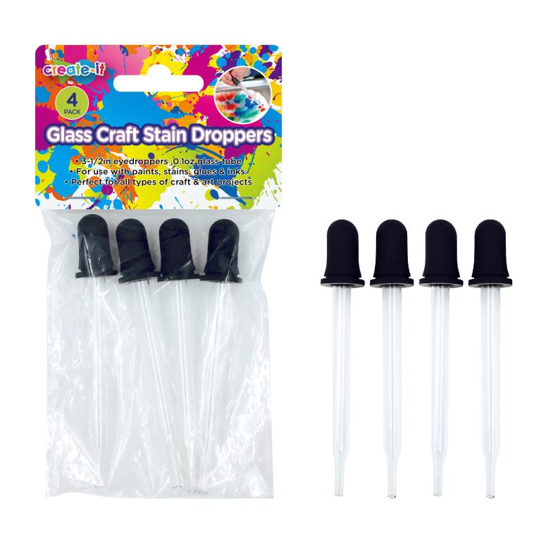 Stain Dropper Bottles (0.1OZ)-4PK DUR4093
