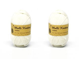 100G CREAM YARN SEW 123414