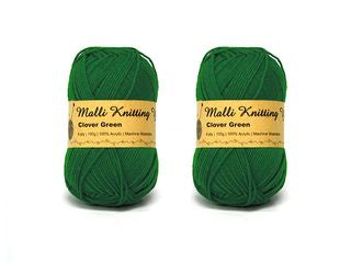100G CLOVER GREEN YARN SEW 197729