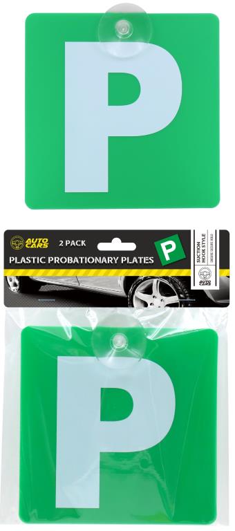 Green P Plate (Suction Variety)-2PK DUR1086