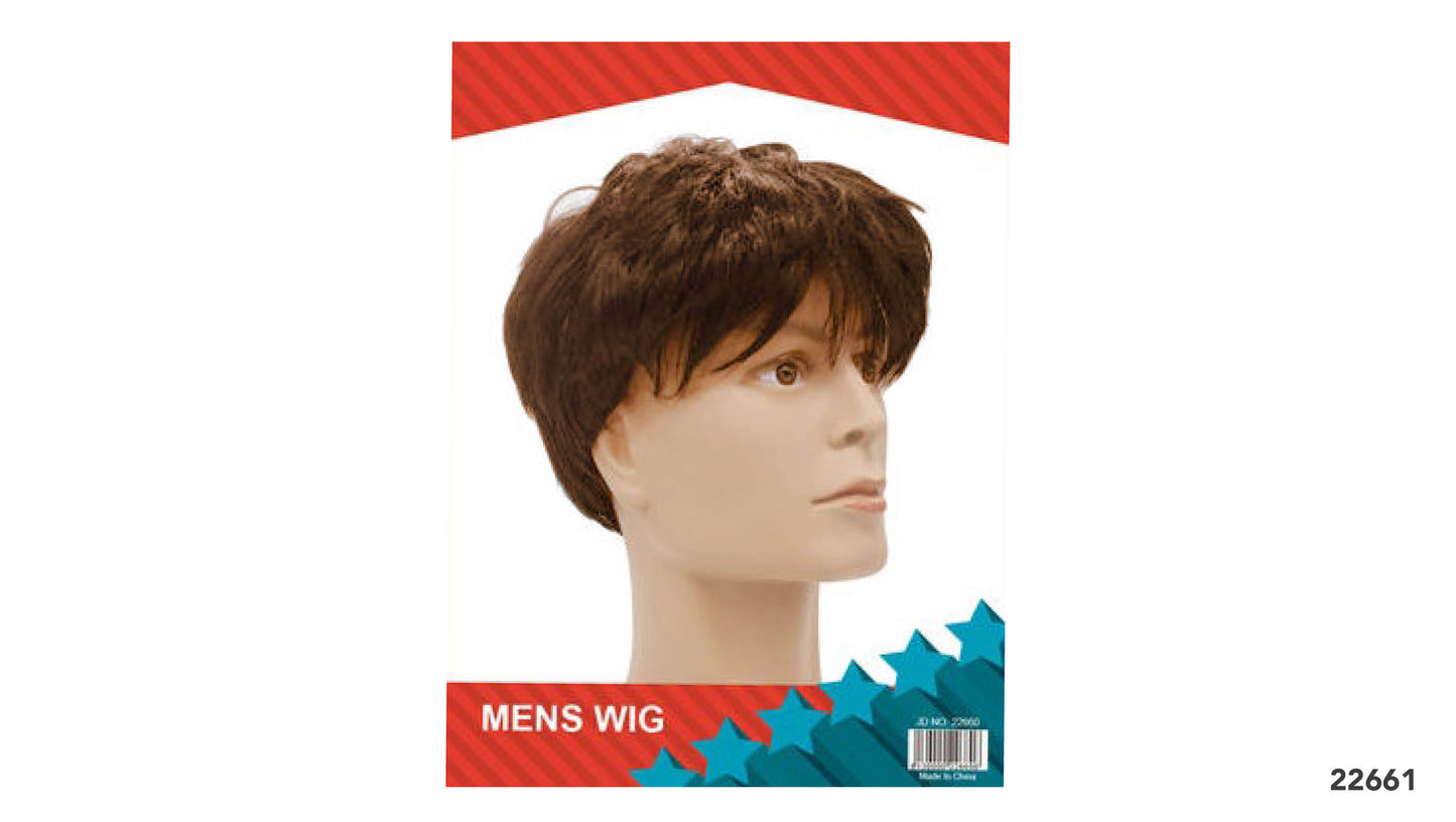 Mens Wig Brown .22661