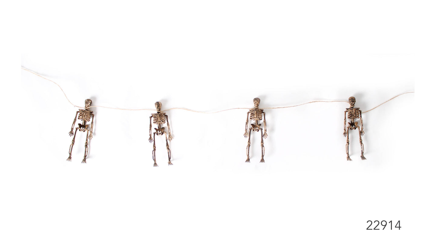 Deluxe Skeleton Decoration 4pk 22914