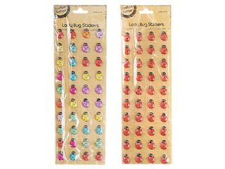 LADY BUG STICKERS/40 CRAFT 250042