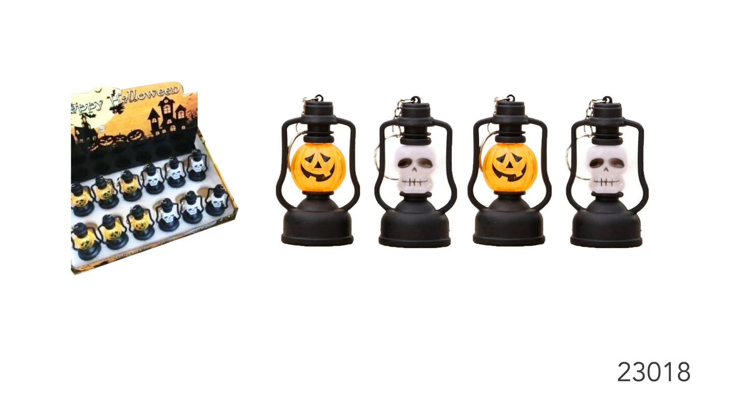 Halloween Mini Pumpkin Skull Light (23018)