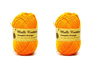 100G PUMPKIN ORANGE YARN SEW 178247