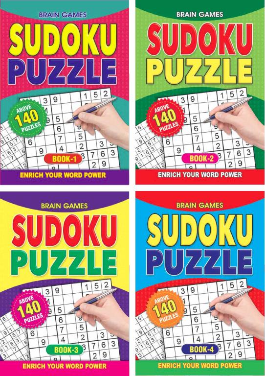 Sudoku Puzzle Books-A5 Size DUR5086