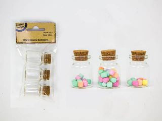 SQUAT CRAFT GLASS BOTTLES/3 CRAFT 216642