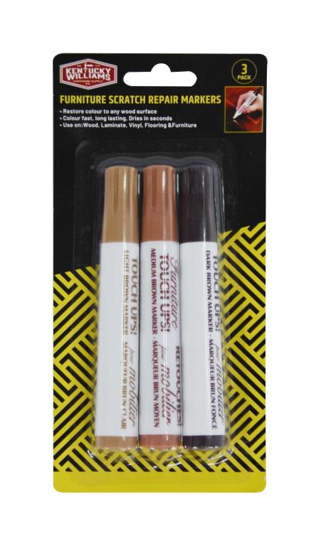 3PK Furniture Scratch Repair Markers (D) DUR5283