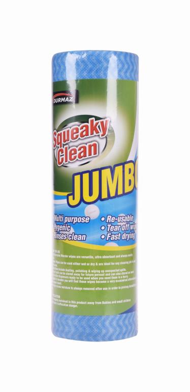 Jumbo Series Wonder Cleaning Wipes-40PK DUR1700