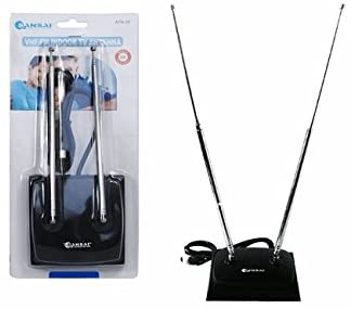 Indoor TV Antenna Rabbit Ears SANSAI ATN20