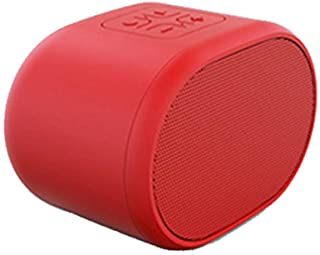 Sansai Portable Bluetooth Wireless Mini Speaker FM Radio/AUX/USB/MIC Red BT-155E
