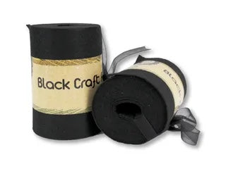 FELT ROLL WITH RIBBON - BLACK. CRAFT 233731