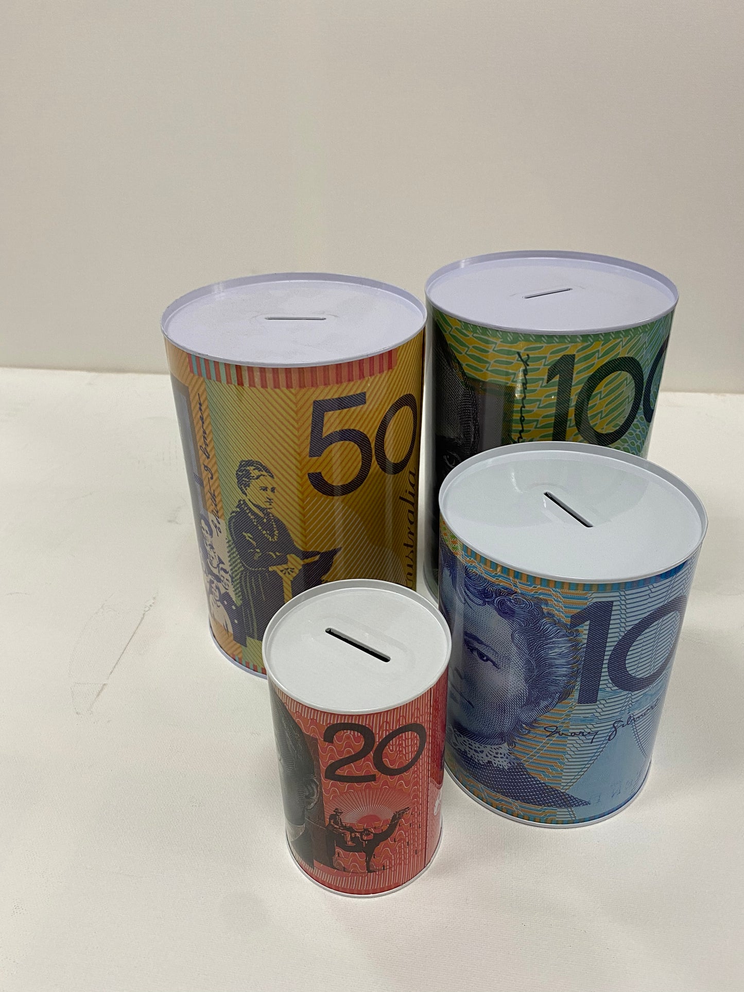 Money Tin Large. Hdw-LRG