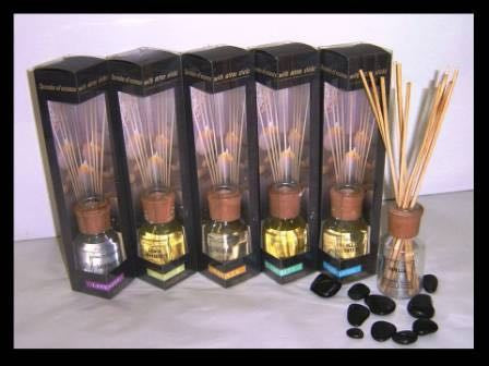 100ml FRAGRANT OIL DIFFUSER 10 RATTAN STICKS ASST FRAGRANCE. INC4232