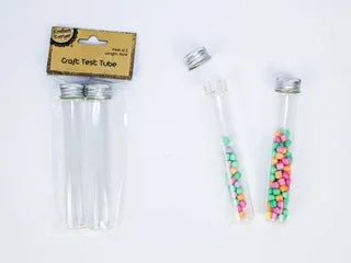 14CM CRAFT GLASS TEST TUBE/2. CRAFT 213221