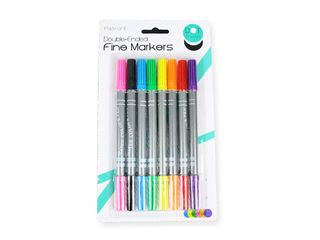 DBL ENDED FINE MARKERS/8 STA 223916