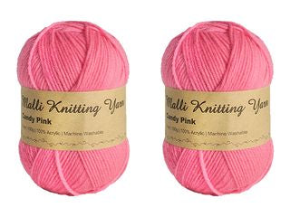 100G CANDY PINK YARN SEW 262861