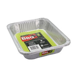 FOIL TRAY RECT 10PK PDQ 32X26.5X6CM SHELF READY PDQ 68472