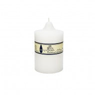 CANDLE CHURCH 9X15CM - WHITE. CNPL915W