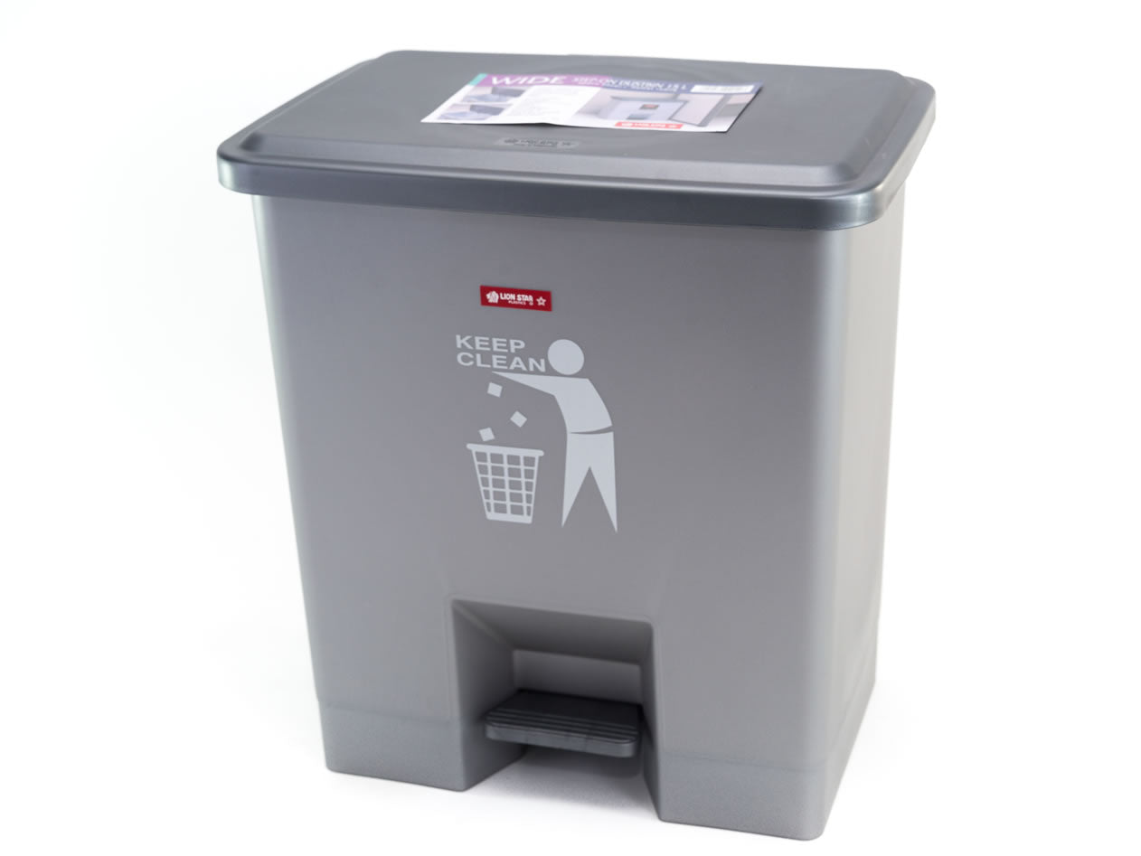 WIDE STEP BIN 15LTR C-34