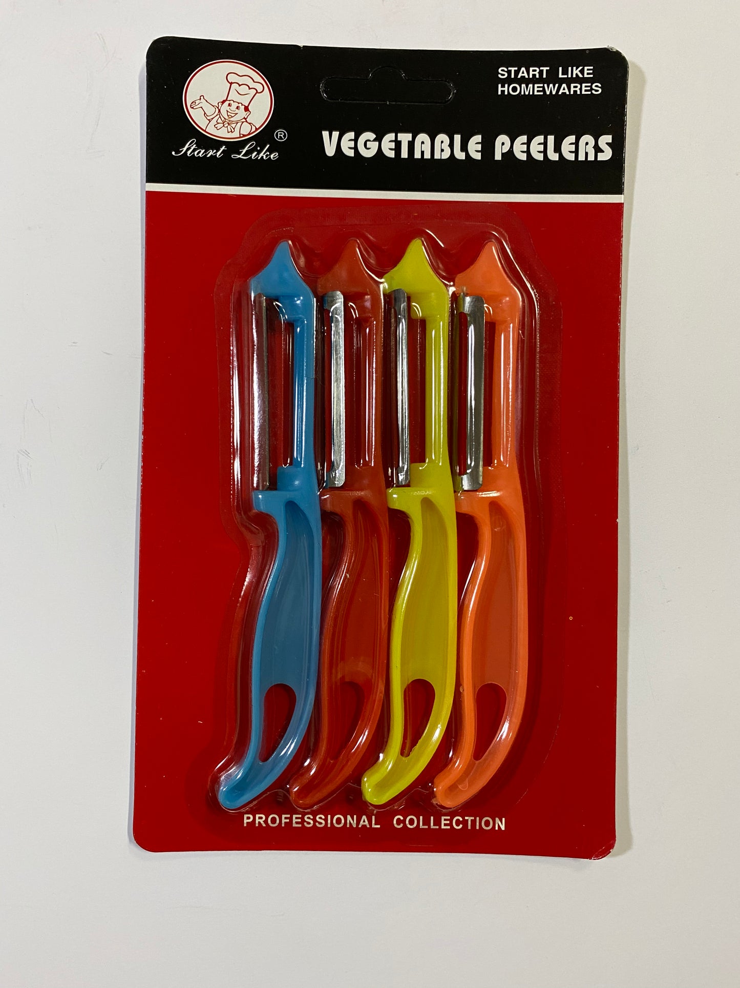 Vegetable Peeler 4pcs/pk Bkl1060