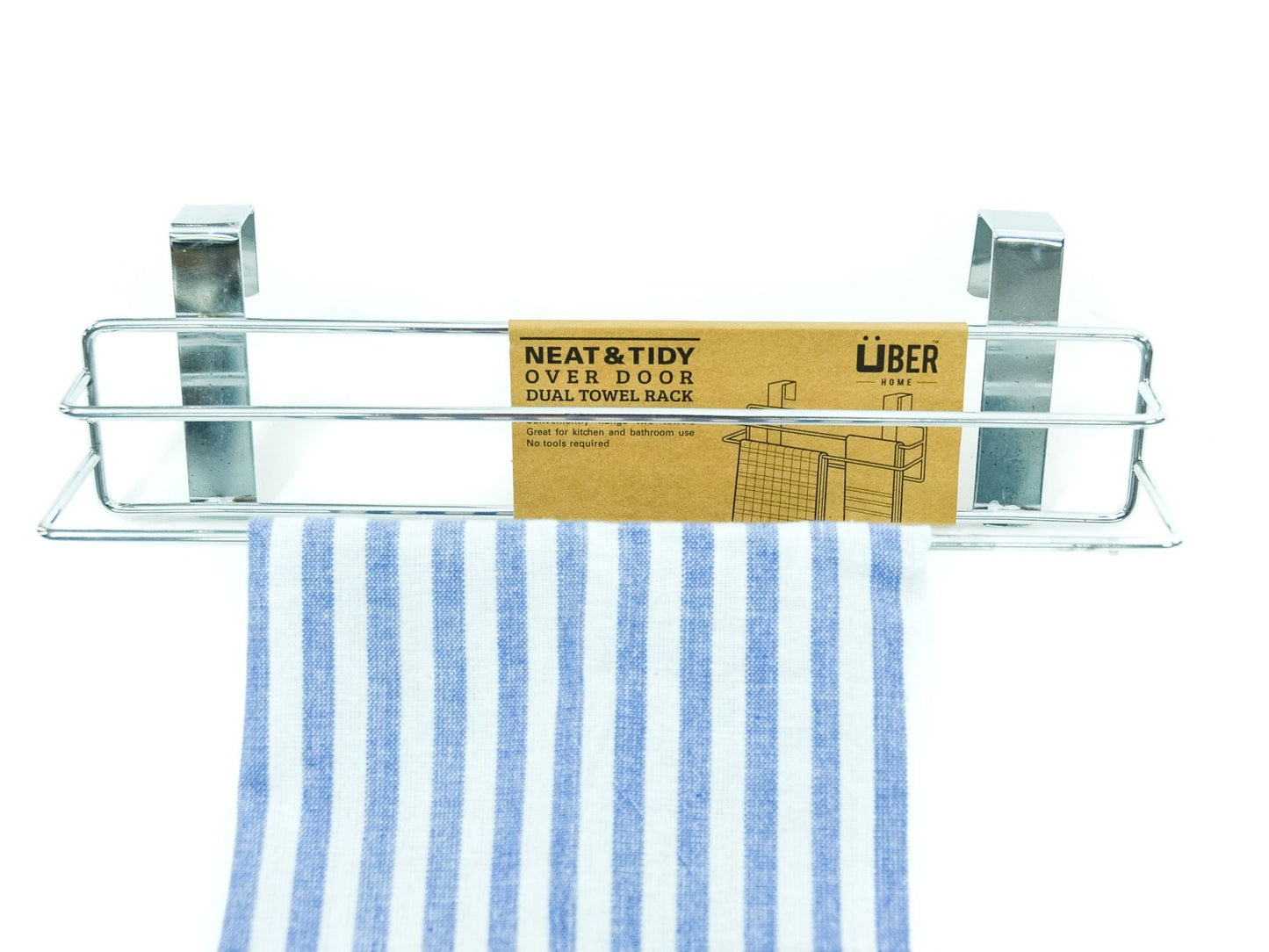 OVERDOOR DUAL TOWEL RACK CRM291