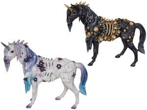 24X20CM GOTHIC STANDING UNICORN. UNIGDLLG