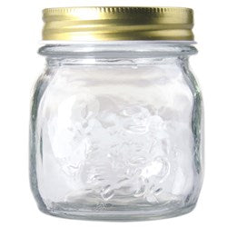 ROMA GLASS CONSERVE JAR 300ML 8.5X8.5X9CM 84069