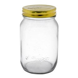 ROMA GLASS CONSERVE JAR 1L 10X10X17CM 84083