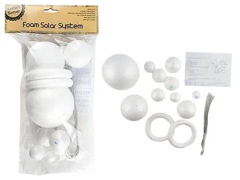 FOAM SOLAR SYSTEM SET/13 CRAFT 259120