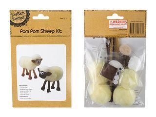 POMPOM SHEEP KIT CRAFT 257171