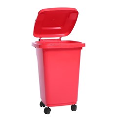WHEELIE BIN 50L 4 ASSTD 42X43X58CM 85738