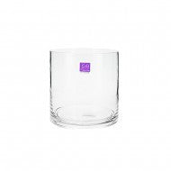 GLASS CYLINDER VASE 15X15CMH  GV71180K
