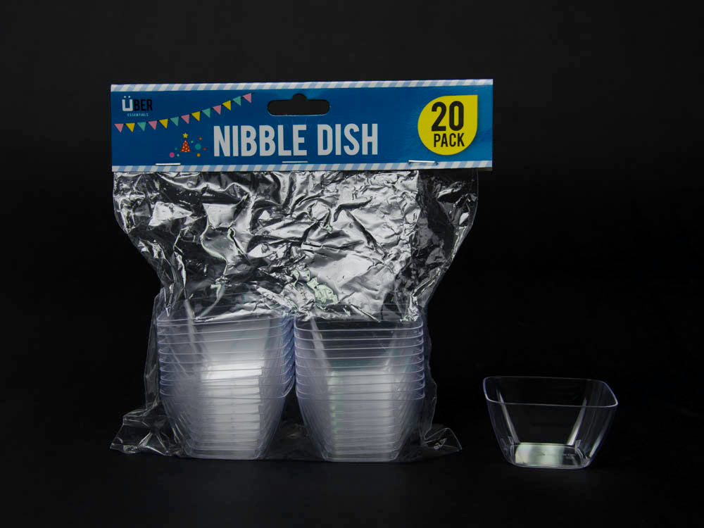20 PACK NIBBLE DISH PAR576