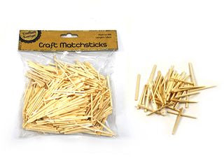 NAT MATCH CRAFT STICKS/600 CRAFT 140398