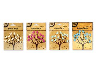 BIRD STICKERS/12 CRAFT 236541