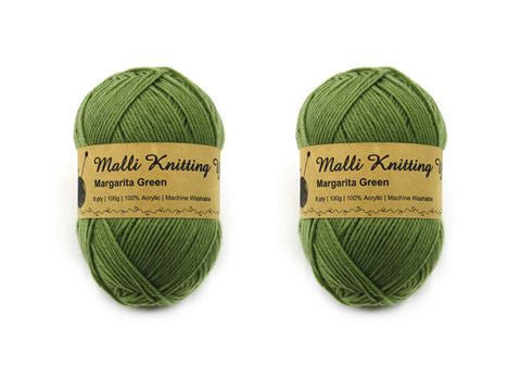 100G MARGARITA GREEN YARN SEW 178513