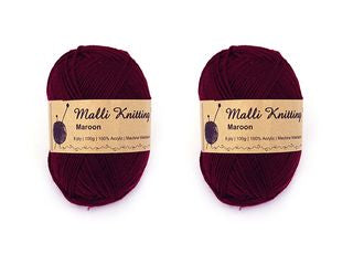 100G MAROON YARN SEW 145997