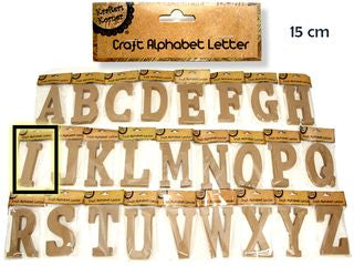 15CM ALPHABET LETTERS- I CRAFT 199594