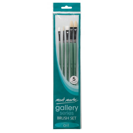 MM Gallery Series Brush Set Oils 5pc BMHS0020