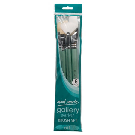MM Gallery Series Brush Set Oils 5pc BMHS0025